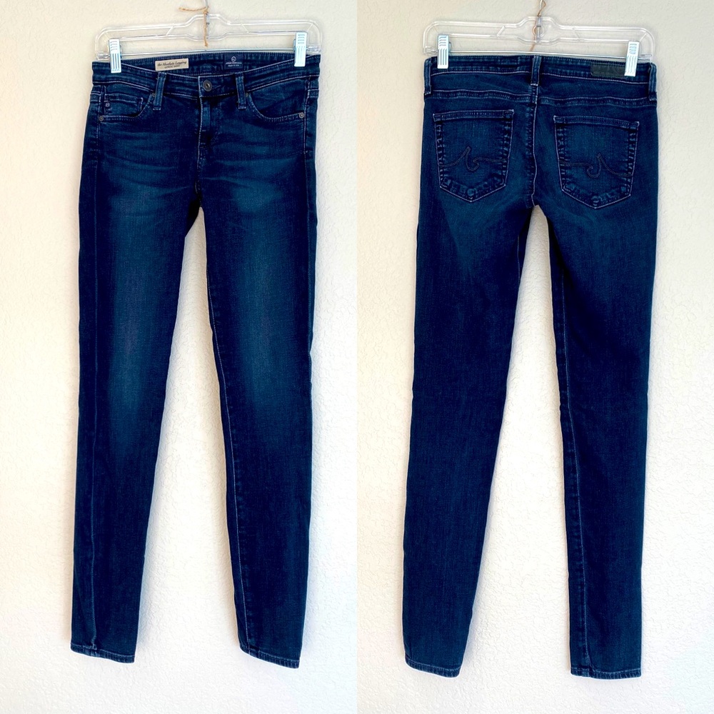 AG ADRIANO GOLDSCHMIED The Absolute Legging Extreme Skinny Jeans Size 25 Dark